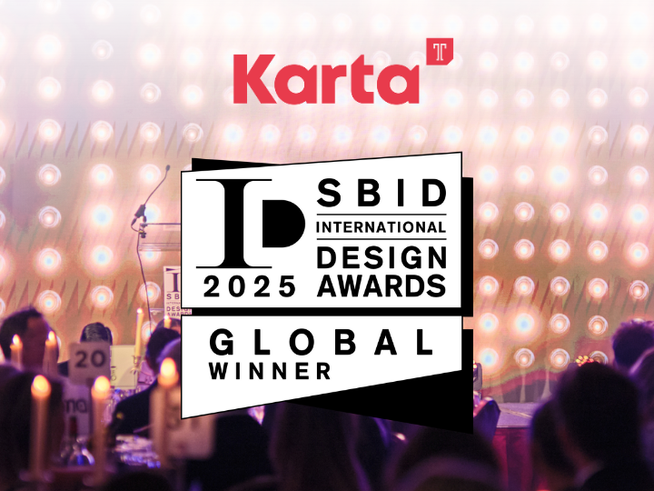 Karta Awarded Global Winner at the SBID International Design Awards 2025